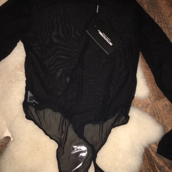 SHEER BODYSUIT - Picture 3 of 6